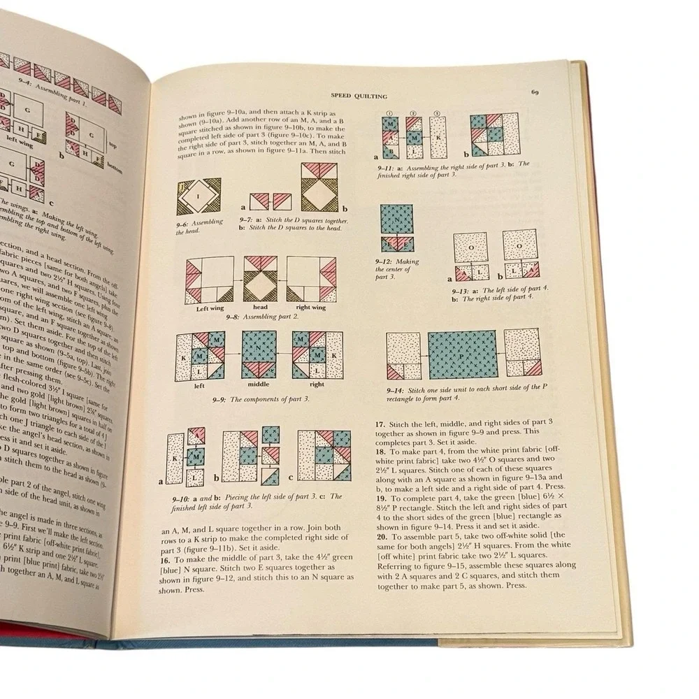 Speed Quilting Cheryl Fall Hardcover Quilting‎ Book Rotary Cutting Projects